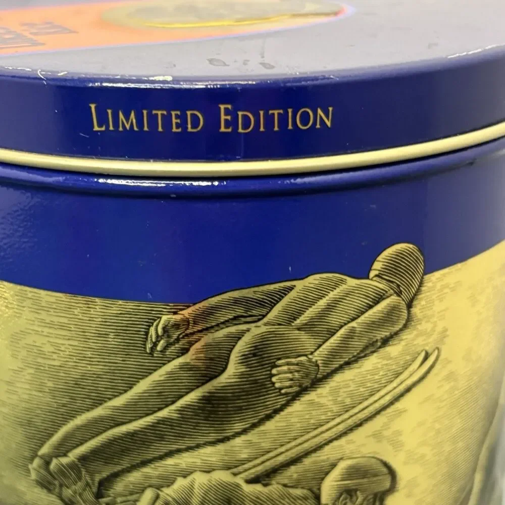 1992 Olympic Winter Games Uncle Ben’s Rice Tin Vintage
